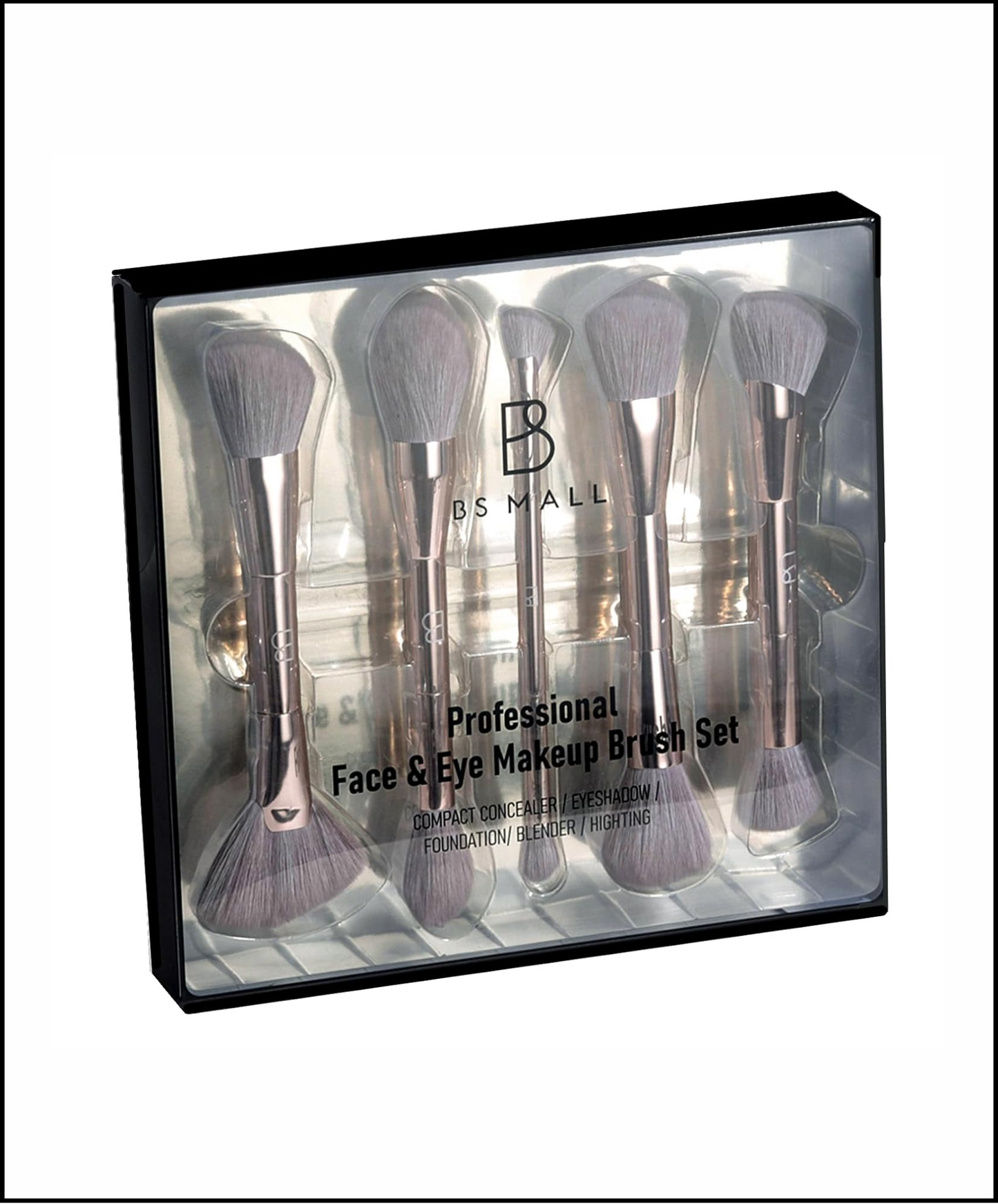 BS MALL - Set de 5 Brochas Doble Lado