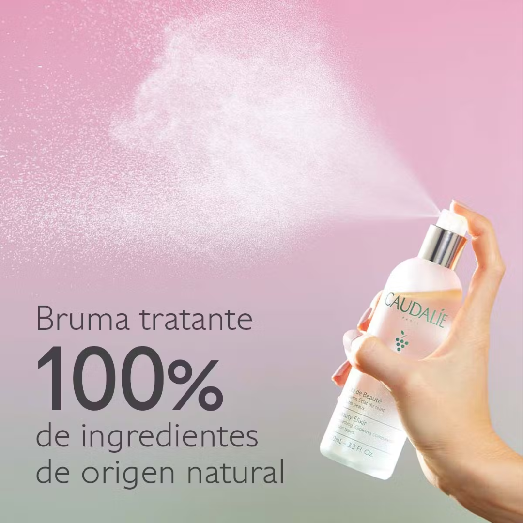Caudalie - Beauty Elixir Prep, Set, Glow Face Mist