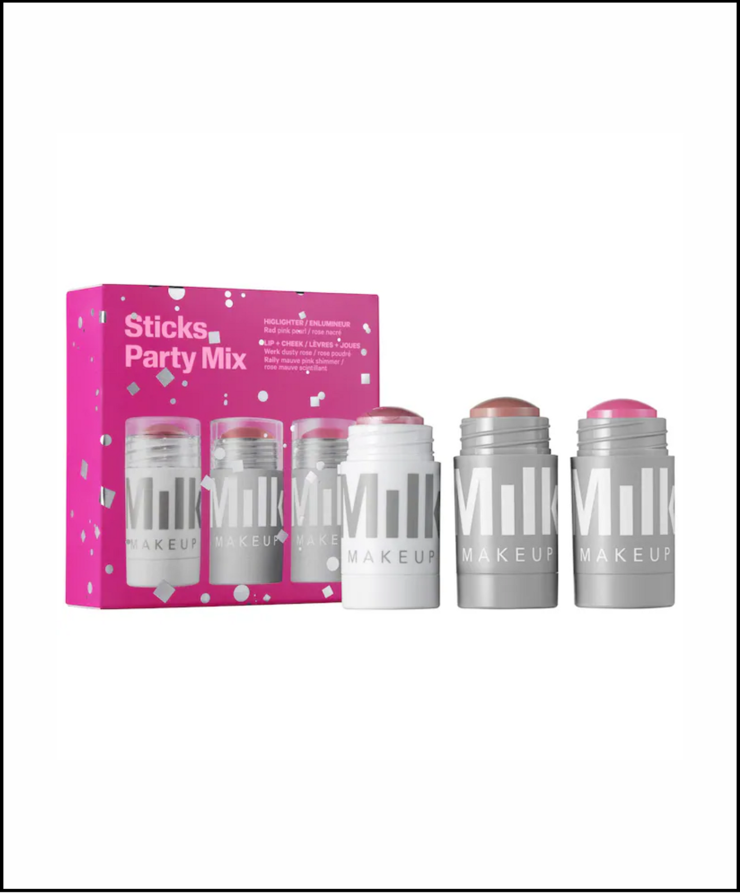 Milk Makeup - Sticks Party Mix Cream Blush + Highlighter Set