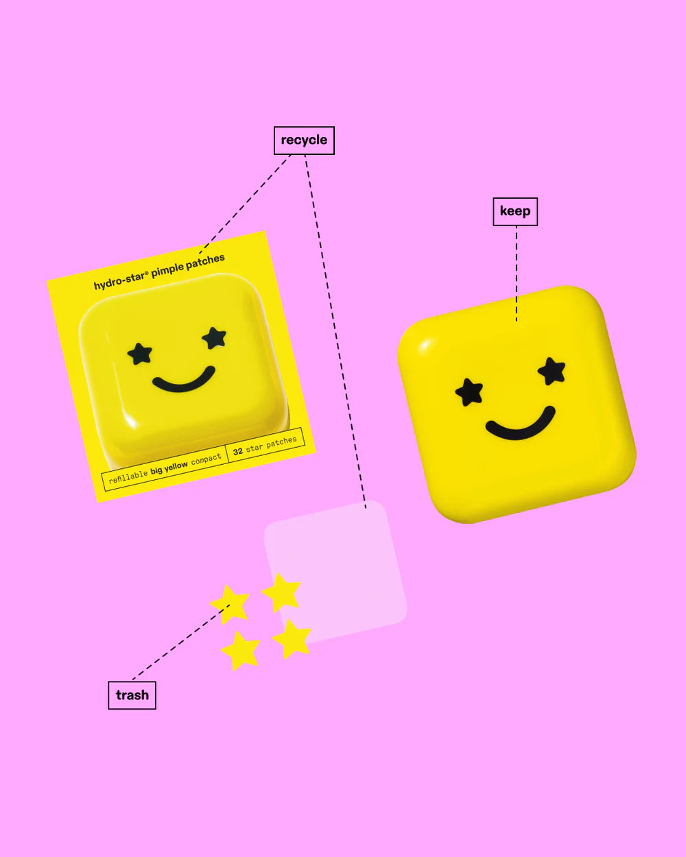 Starface - hydro-stars + big yellow