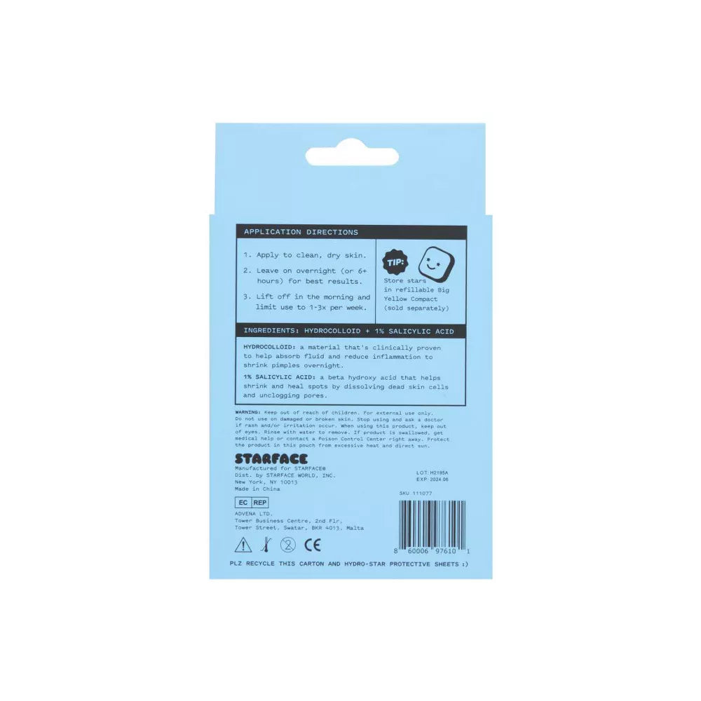 Starface - Hydro-Star + Salicylic Acid Pimple Patches Refill - 32ct
